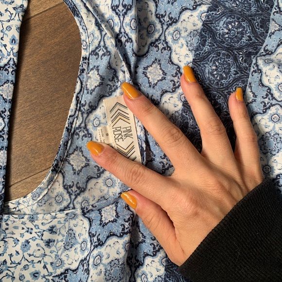 Short sleeve mini dress with pockets - Picture 4 of 5